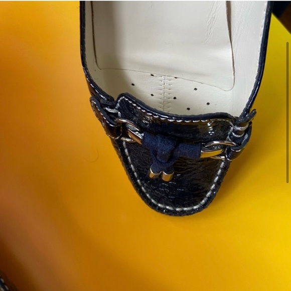 GEOX Navy Blue Loafers NWOT - Size 39.5 (8.5) - Picture 3 of 10